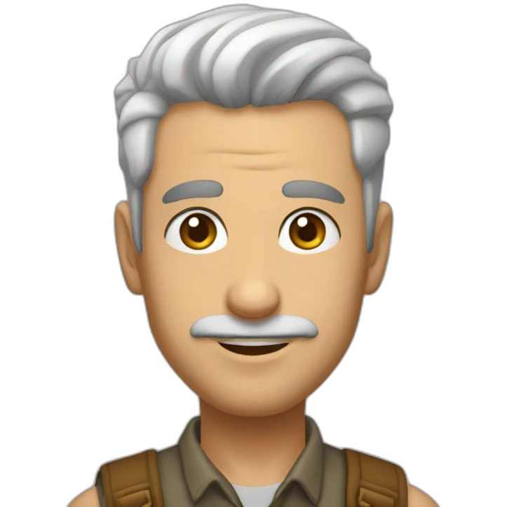 Göz kırpan bir adam emoji