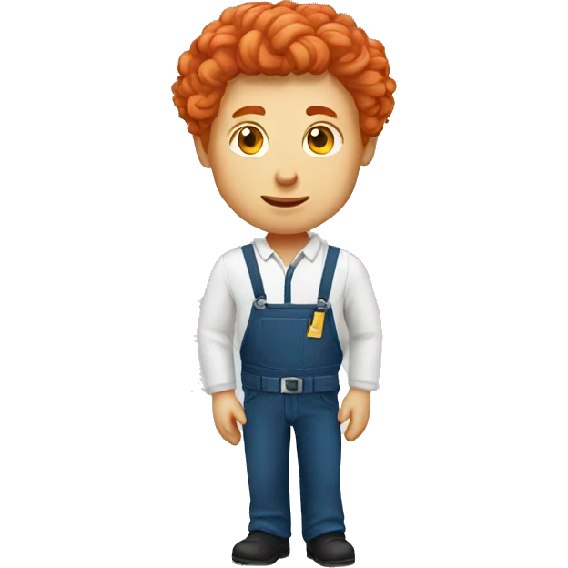 ikea worker red hair male emoji
