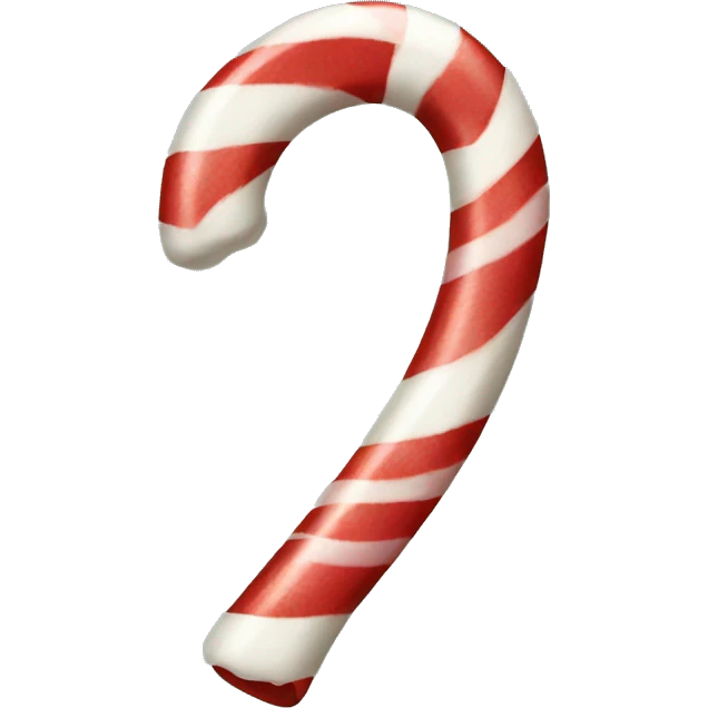 Candy cane christmas emoji