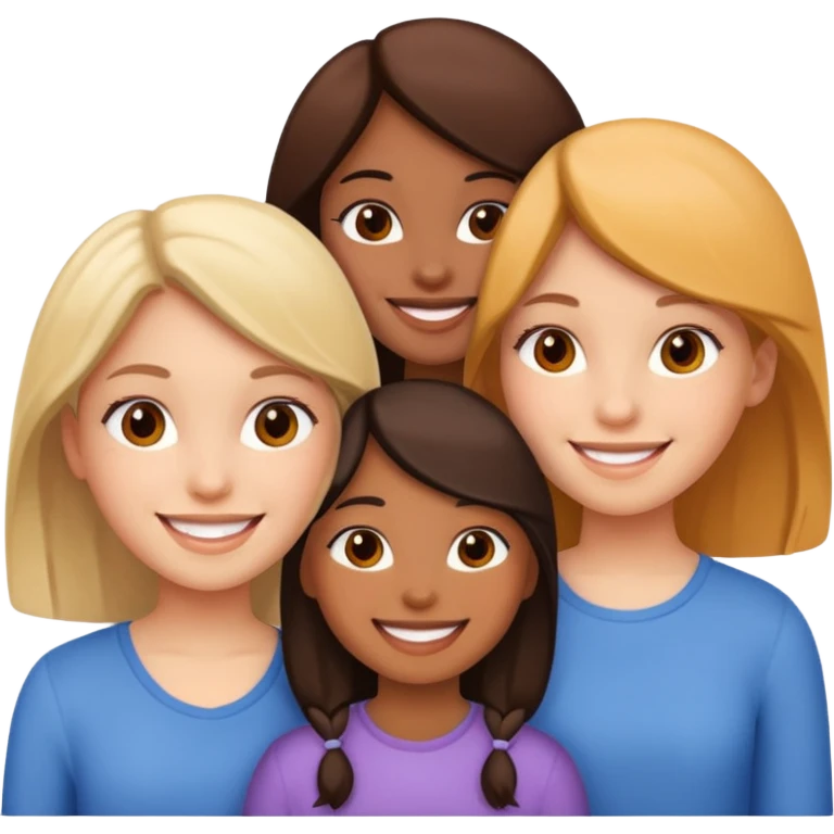 Girls Trio  emoji