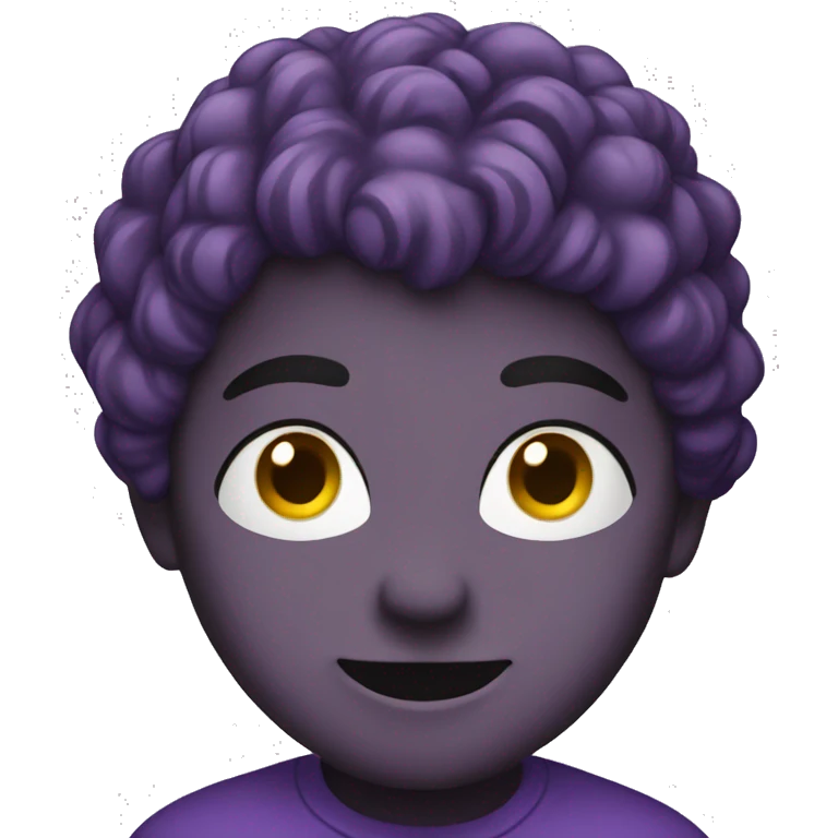 Purple emoji