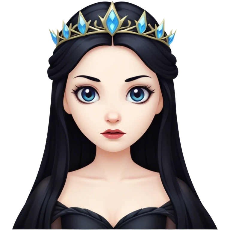 Evil fairy princess emoji