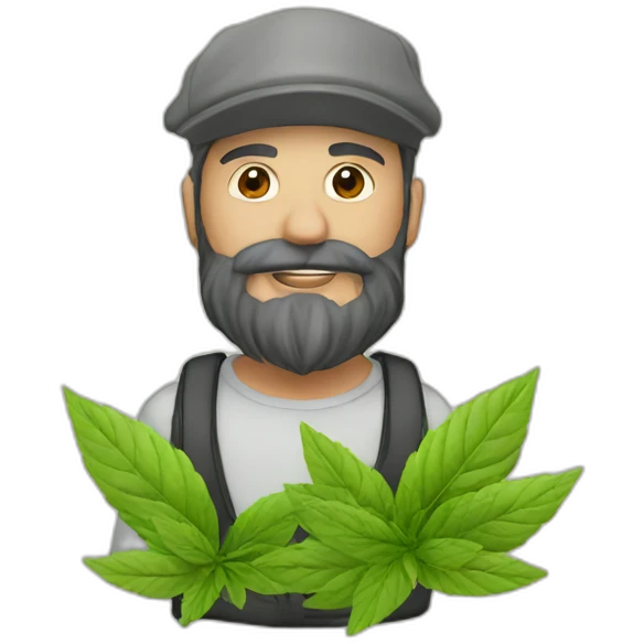 Herb vaper emoji