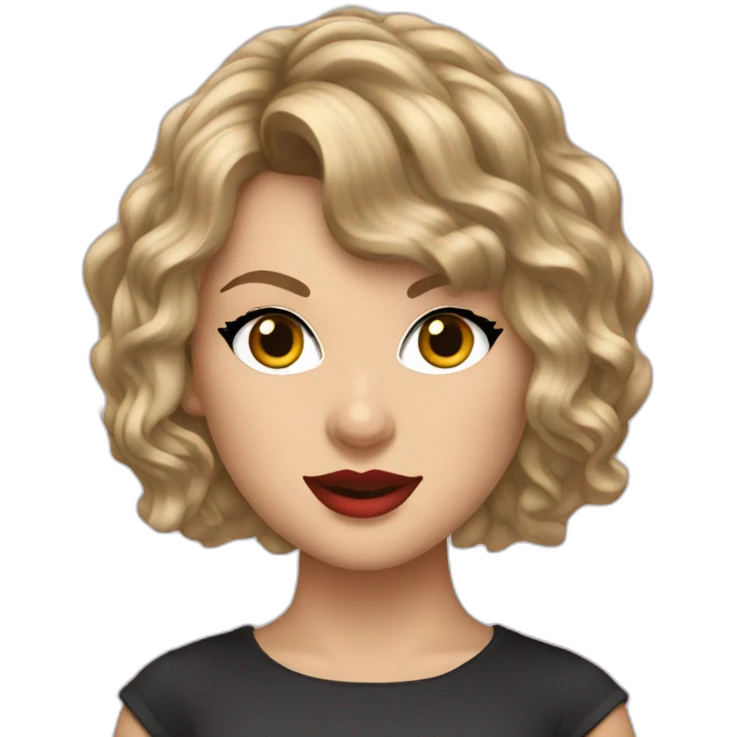 Taylor Swift singer emoji