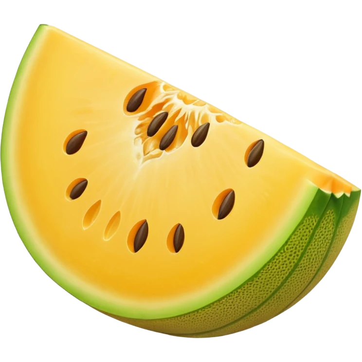 yellow melon emoji
