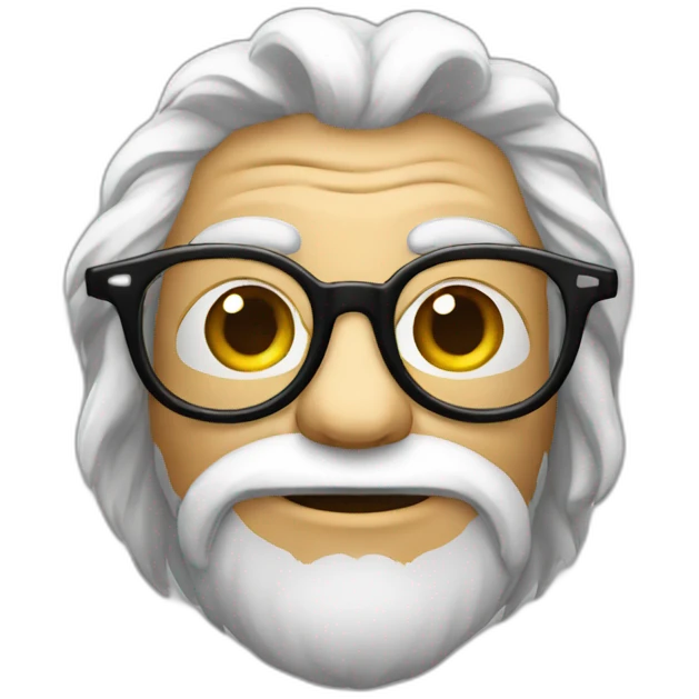 singe avec des lunettes emoji