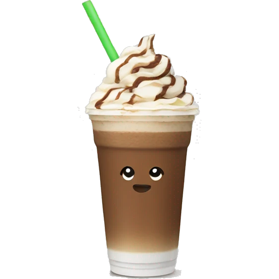 Mocha frappe  emoji