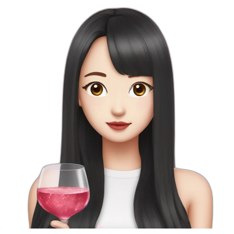 Rosé de blackpink emoji