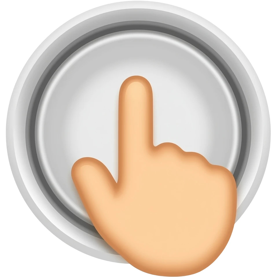 finger presses emoji