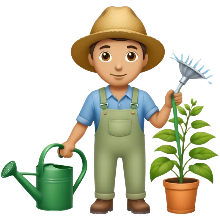 the gardener emoji