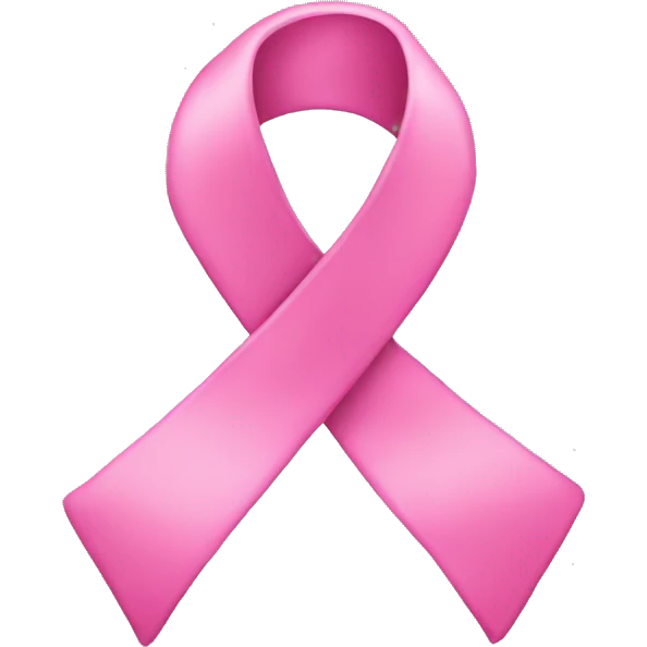 Pink ribbon emoji