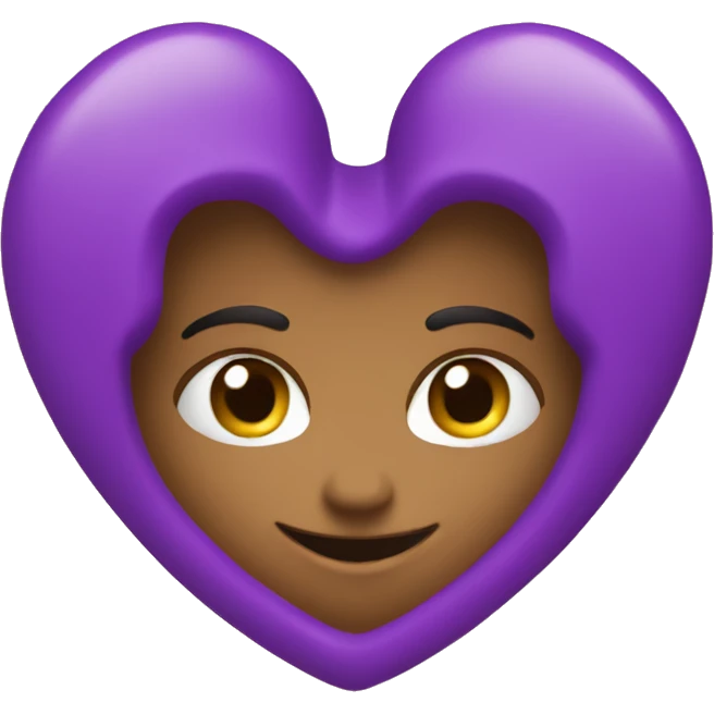 Create a heart in the colour 6186F7 emoji