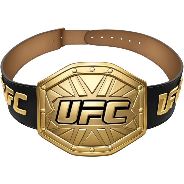 UFC belt emoji
