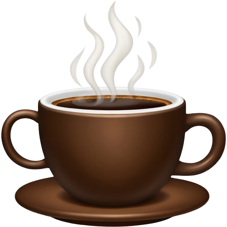 Fall coffee emoji