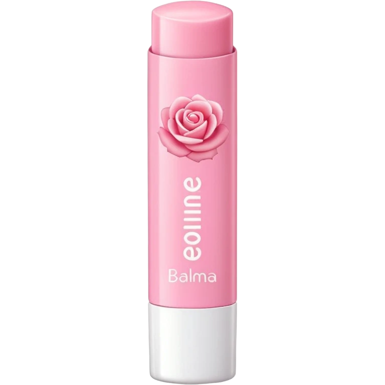 Balmea Rose Vanilla Lip Balm chapstick for lips emoji