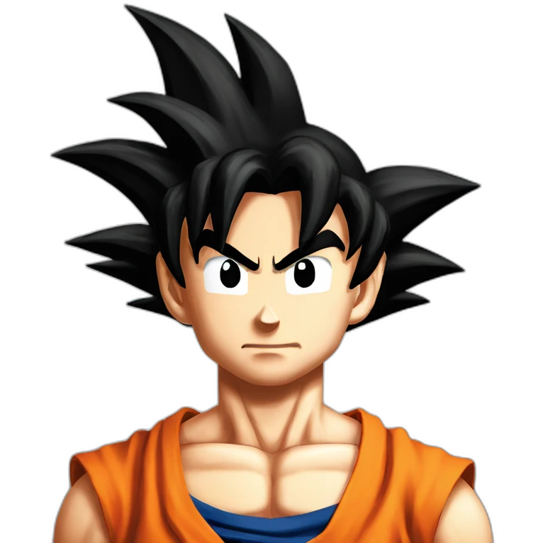 Goku super sayan takephoto useiphone emoji