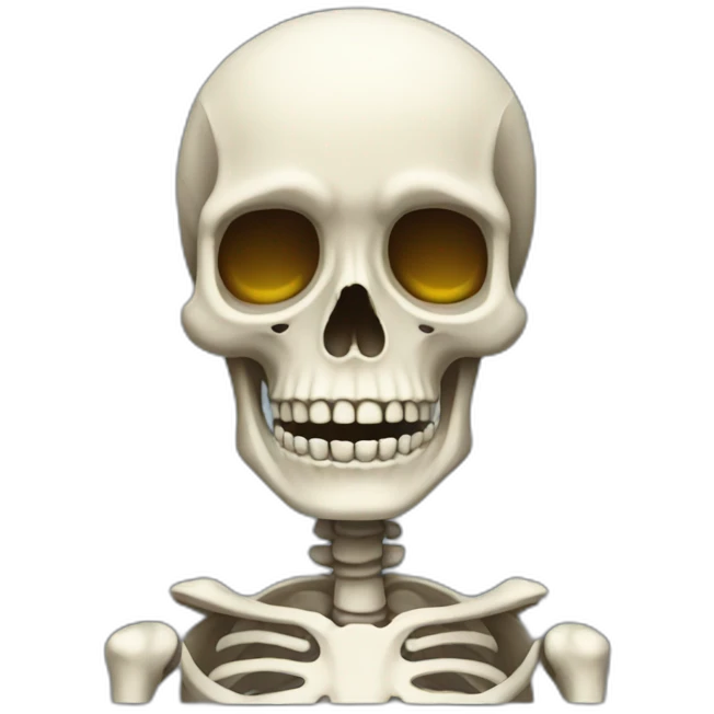 skeleton emoji