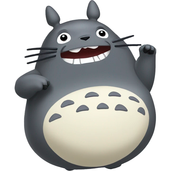 Tap dance totoro emoji