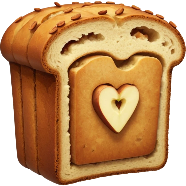 apple bread  emoji