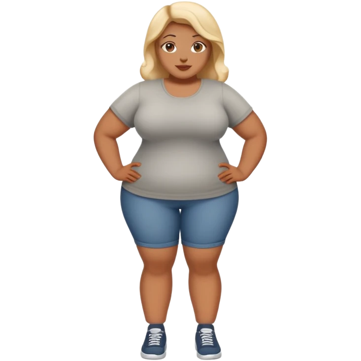 Fat butt emoji