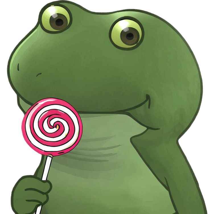 A lollipop emoji