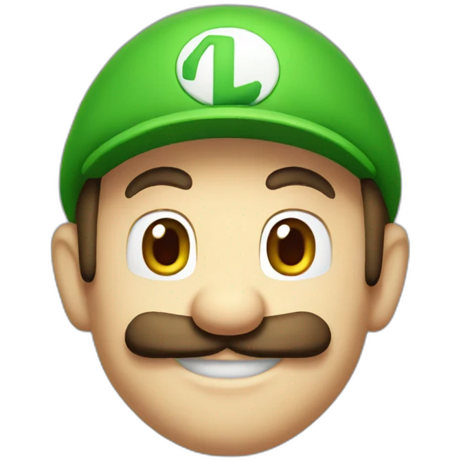 Luigi Nintendo emoji