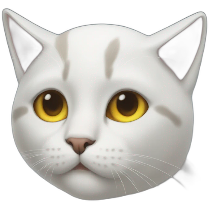 Cat halo emoji