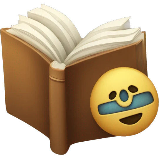 flork with book
 emoji