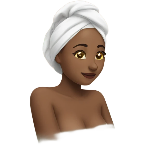 Spa day emoji