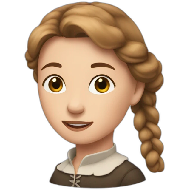 Anne with an e emoji