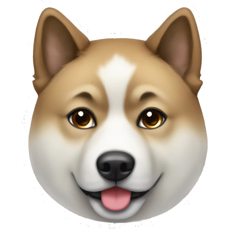 Akita iny  emoji