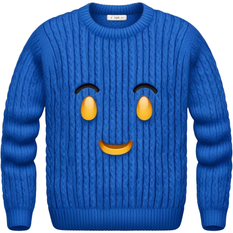 Knitted emoji