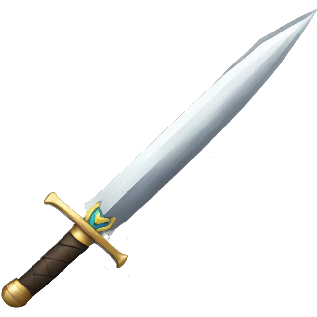 a sword strike a target emoji