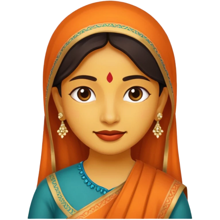 India woman emoji