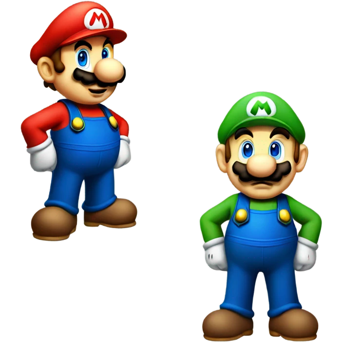 Mario and luigi emoji