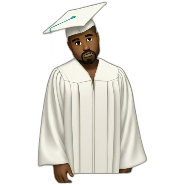 Kanye West Graduation album cover emoji
