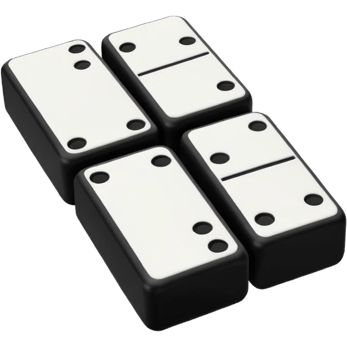 Domino piéces emoji