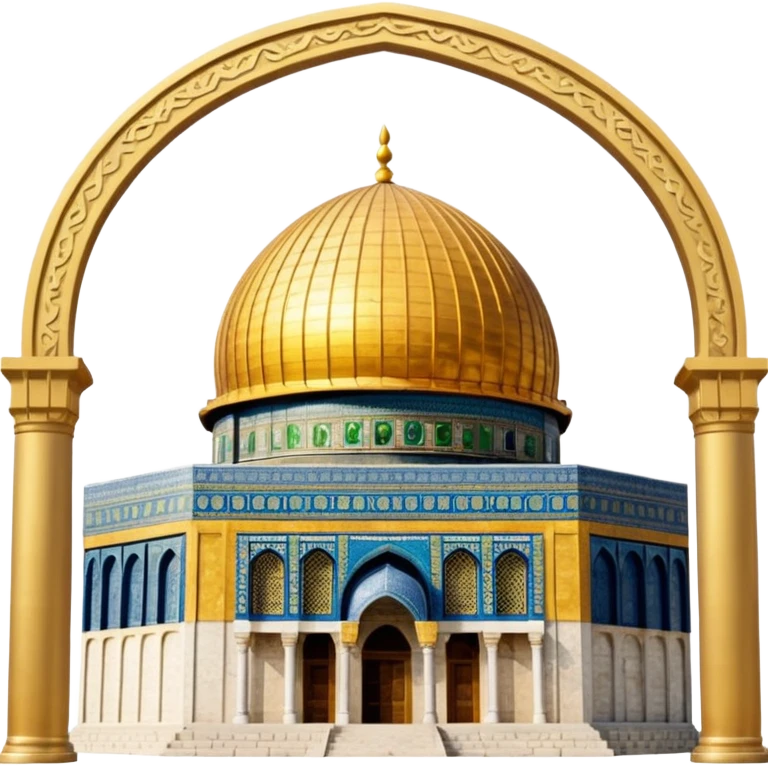 Dome of the rock, Palestine emoji