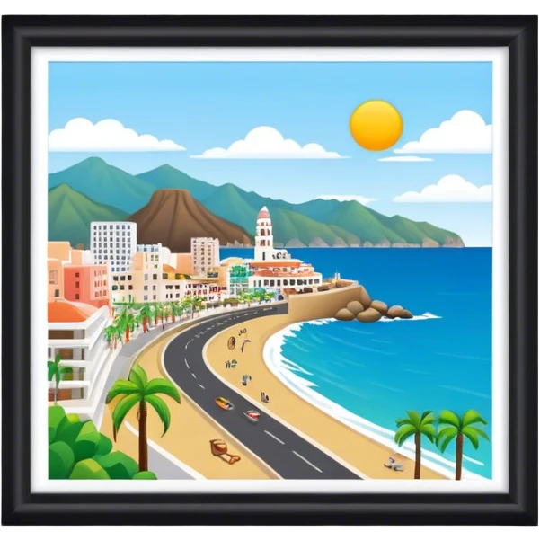 puerto vallarta malecon  emoji