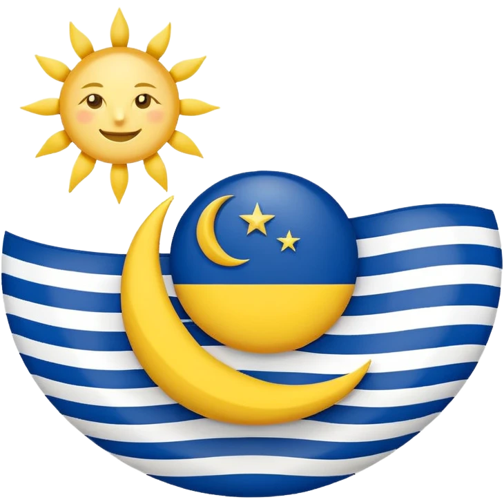 Флаг Калмыкии emoji
