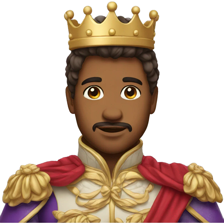 prince bear emoji