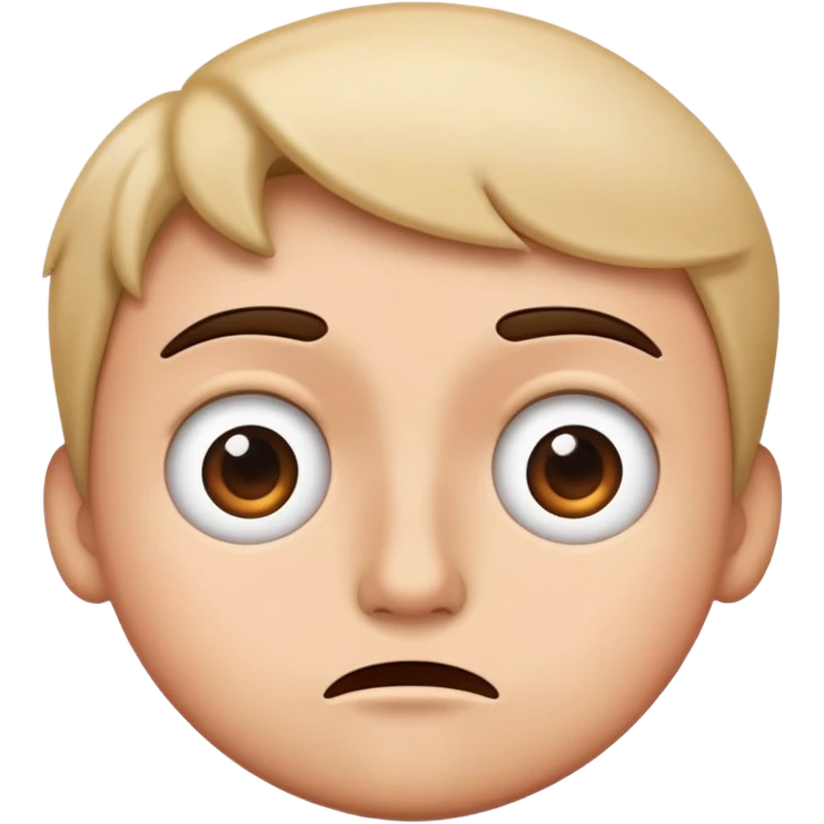 confused face emoji