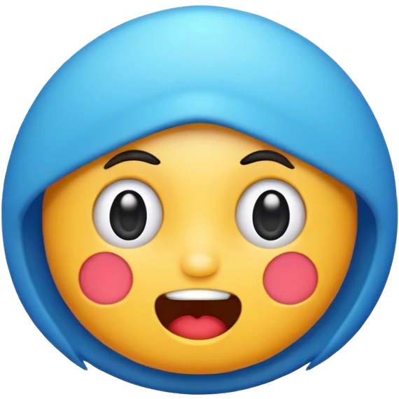 a funny im here  emoji