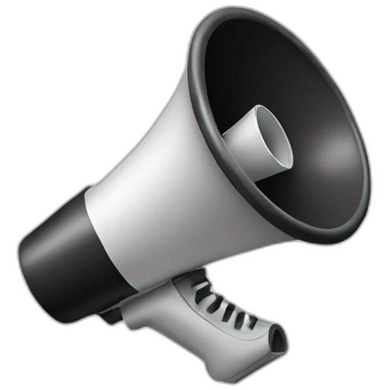 megaphone emoji