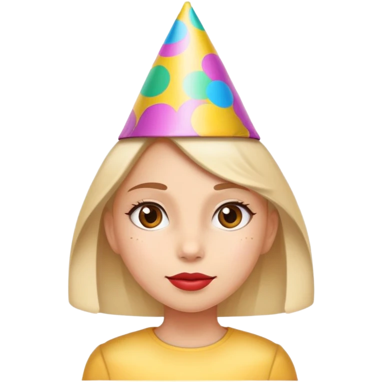 Birthday girl emoji