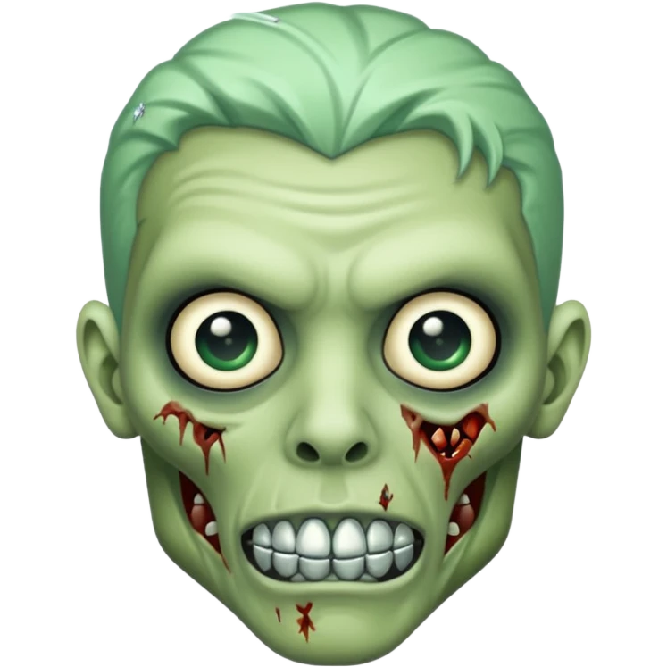 zombie with diamond grills emoji