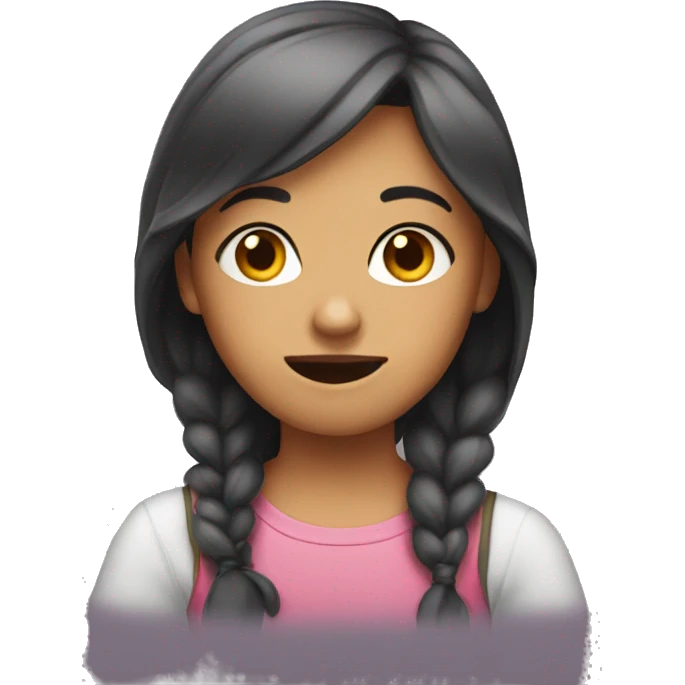 Awkward girl  emoji