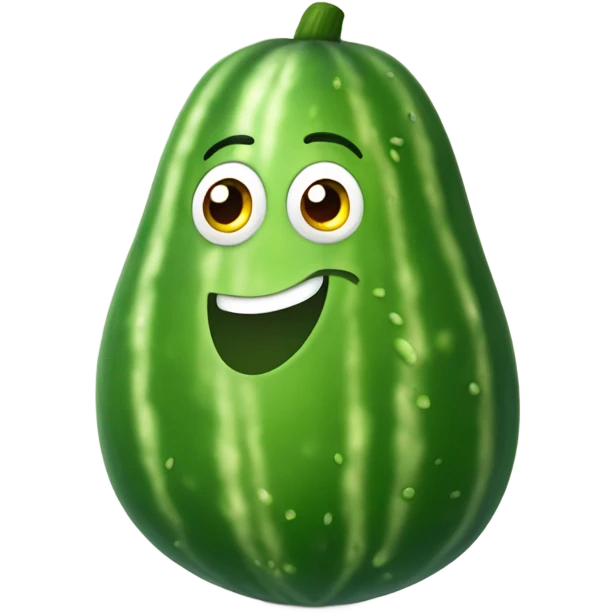 Fat cucumber  emoji