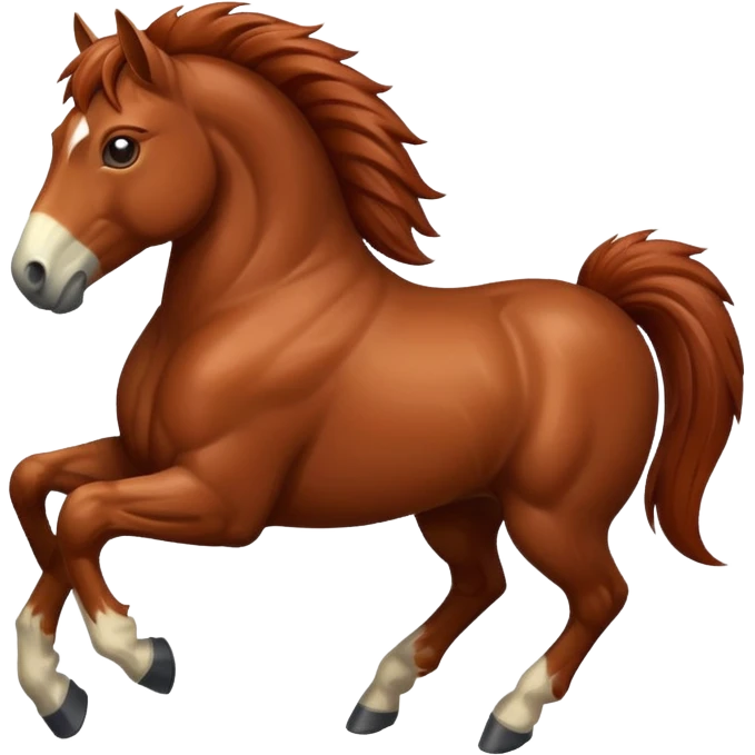 Horse stock emoji