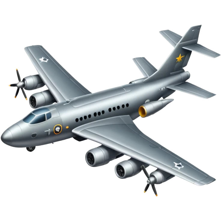Avion militar emoji